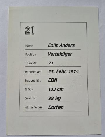 1998_99_Autogrammkarte Colin Anders_hinten_Ralf Wank