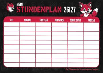 2025_26 Stundenplan vorne
